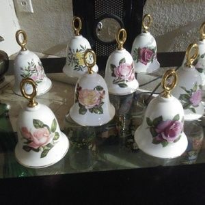 Danbury mint "American Rose" limited edition bells